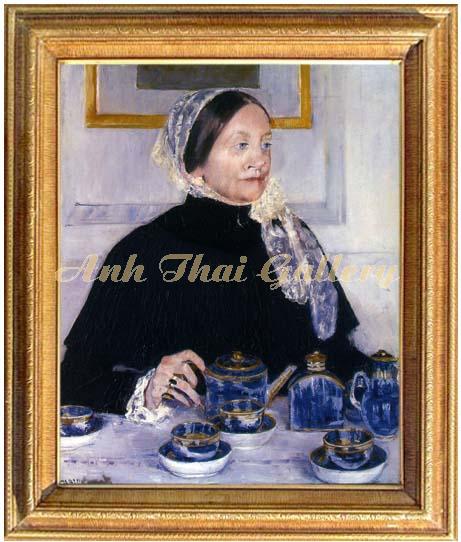 Lady at the Tea Table